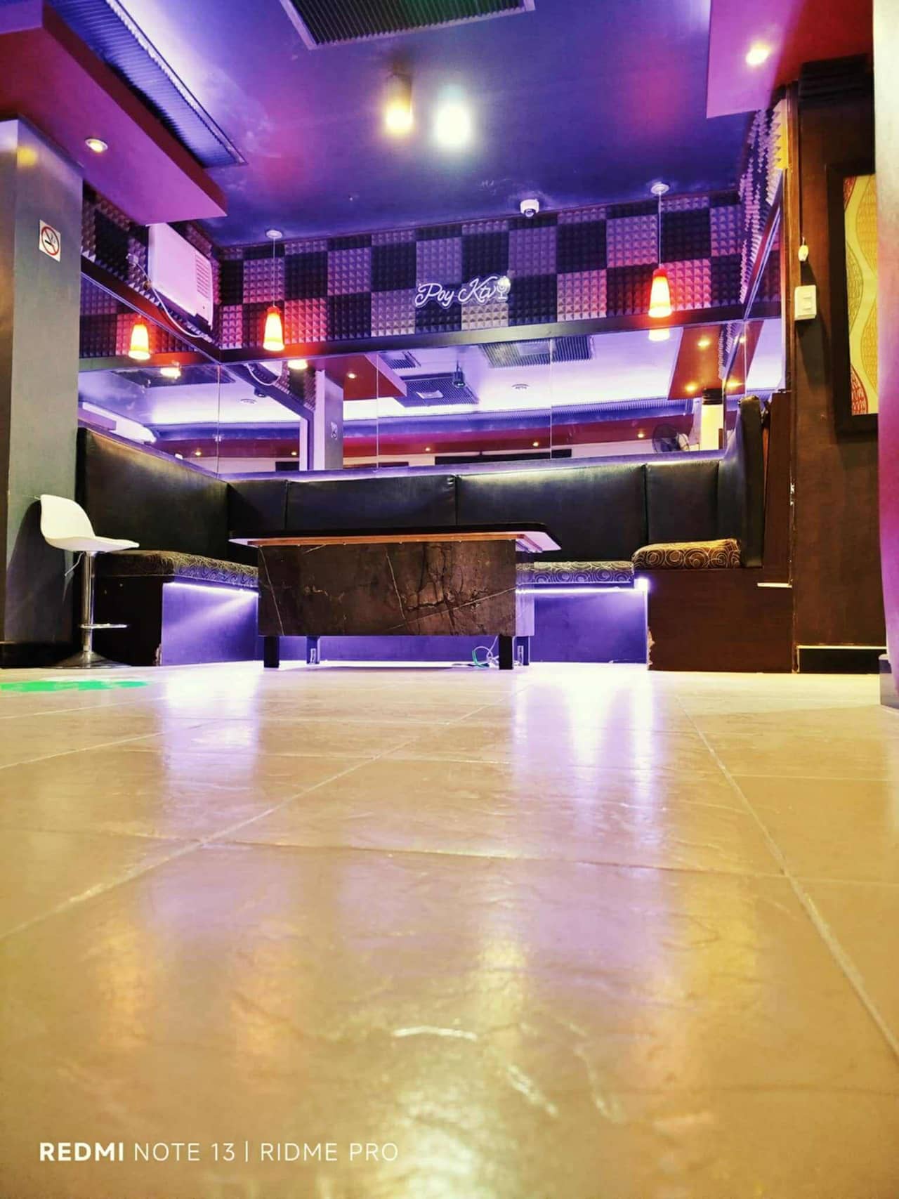 Alternate view of our KTV lounge
